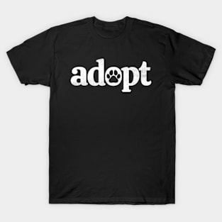 Dog Rescue Adopt T-Shirt